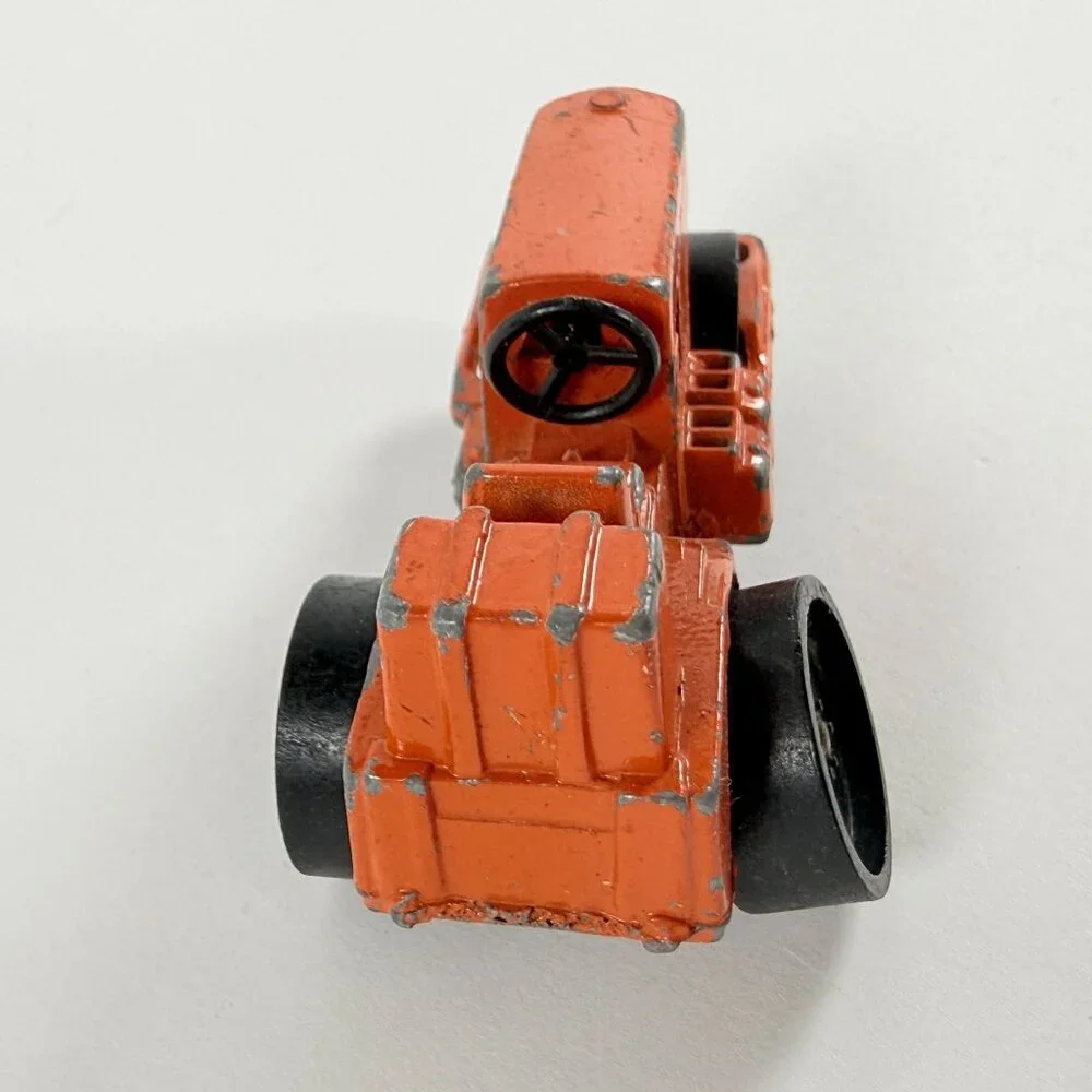 Vintage Tootsie Diecast Fire Truck Ford Wrecker & Hong Kong Road Roller 1960s
